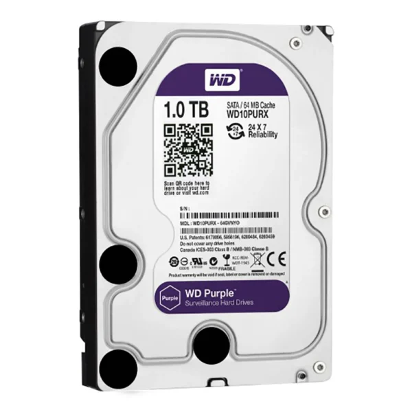1TB WD Surveillance HDD
