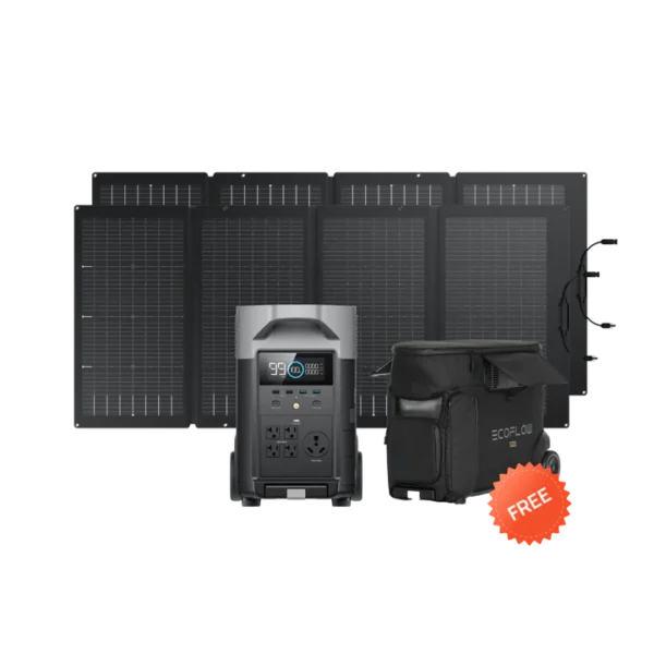 DELTA Pro + 400W Portable Solar Panel