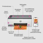 HP Smart Tank 580 All-in-One Printer Compatible with HP GT53, HP GT53XL, HP GT52 Original Ink Bottle - Image 7