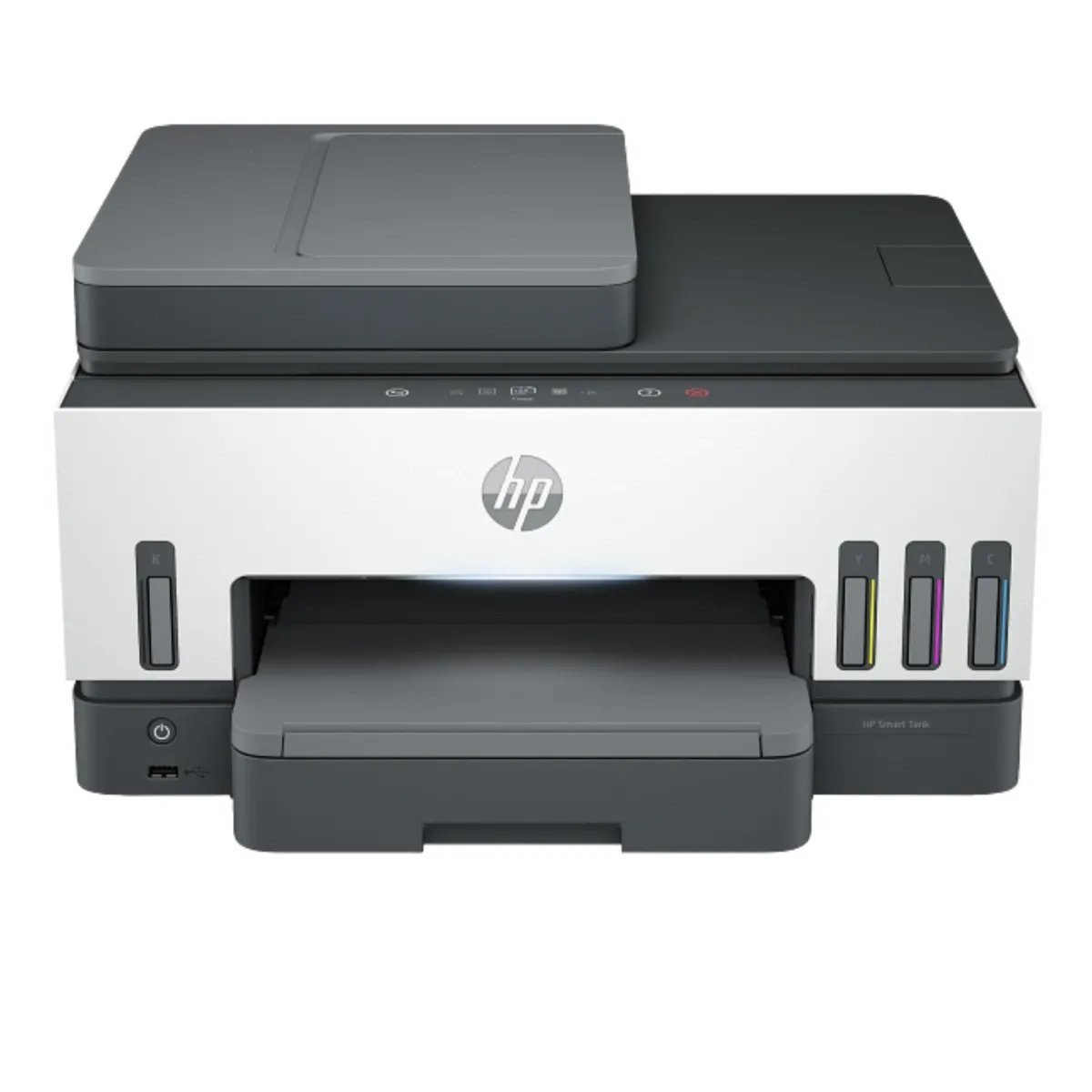 2026/10/1000206475.jpg HP Smart Tank 790 Wi Fi All-in-One Printer Duplexer with ADF and Magic Touch Panel Compatible with HP 32, HP 32XL, HP 31 Original Ink Bottle - Image 1