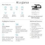 Hp Laserjet Enterprise Mfp M528dn Monochrome Multifunction Printer Print Copy Scan Duplex Adf Network Compatible With Hp 89a And 89x Black Laserjet Toner - Image 5