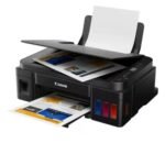 Canon Pixma G2410 All-In-One Ink Tank Printer (Print | Scan | Copy) Compatible With Gi-490 (Black, Cyan, Magenta, Yellow) Ink Bottles - Image 4