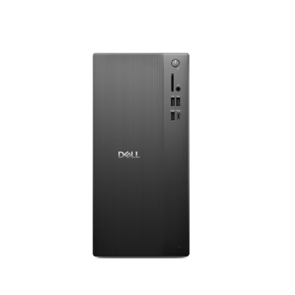 2026/10/7184.png Dell Tower ECT1250-i3 14100 8GB DDR5 512GB NVMe SSD Intel UHD Graphics Dos - Image 1