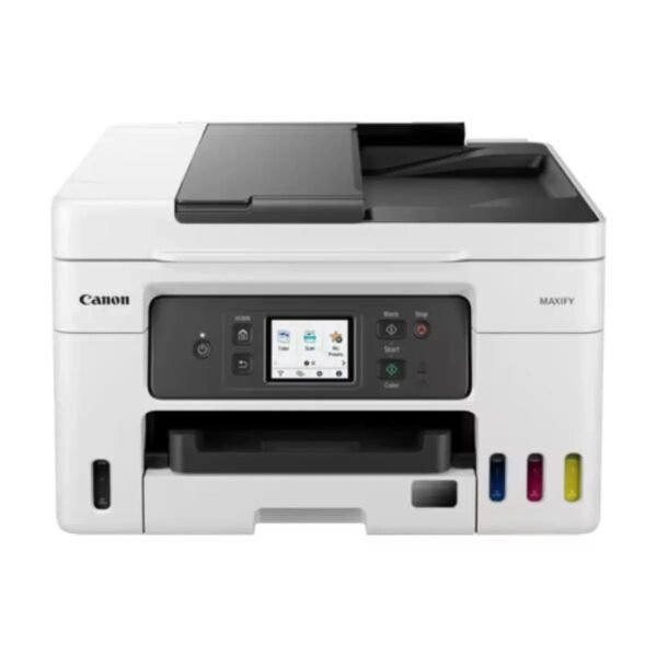 Canon MAXIFY GX3040 EUM EMB A4 Wi-Fi All-in-One Ink Tank Printer (Print, Scan, Copy) – Compatible with GI-46 Ink Bottles